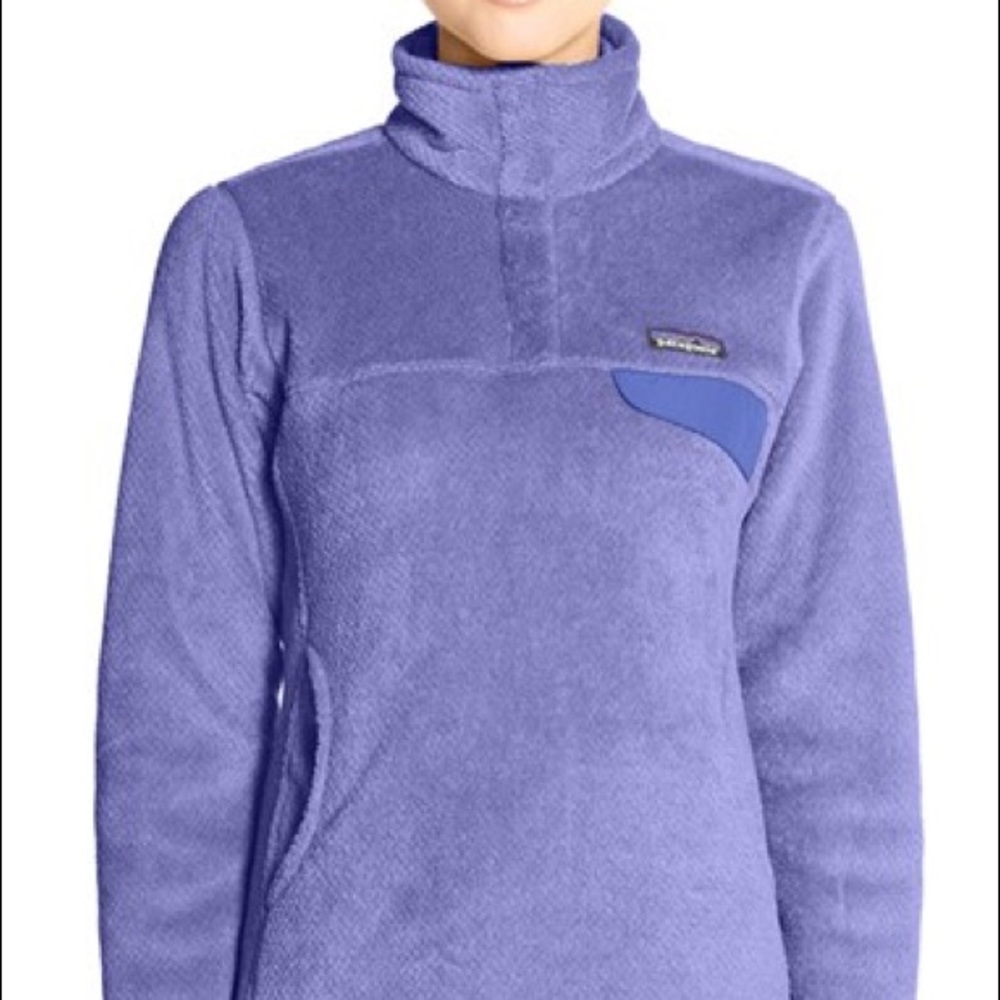 Patagonia retool snap t purple extra small